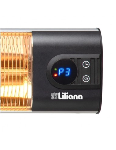 Calefactor infrarrojo de pared Liliana CCIPAR2000 para exterior