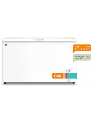 Freezer Horizontal Gafa XL400B 402Lts Inverter Blanco
