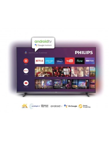 TV 65" Philips 65PUD7906/77 Android 4K Con Ambilight