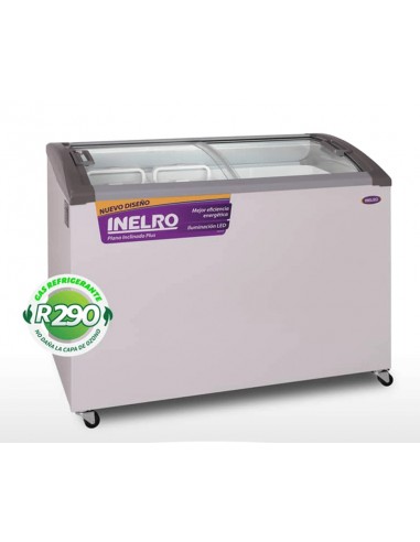 Freezer Exhibidor Inelro FIH-350PI 279Lts Plus Gris