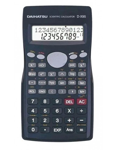 Calculadora Daihatsu D-X95 Científica 244 Funciones