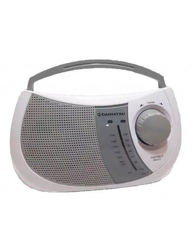 Radio Daihatsu D-RP38 Dual AM-FM Blanca
