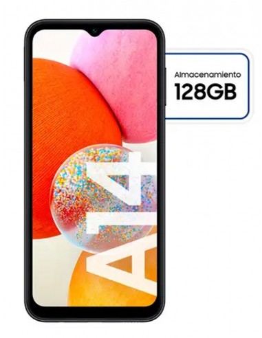Celular Samsung A14 SM-A145MZKEARO 4GB 128GB Negro