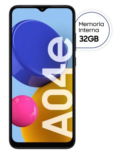 Celular Samsung A04e SM-A042MZKAARO 3GB 32GB Negro