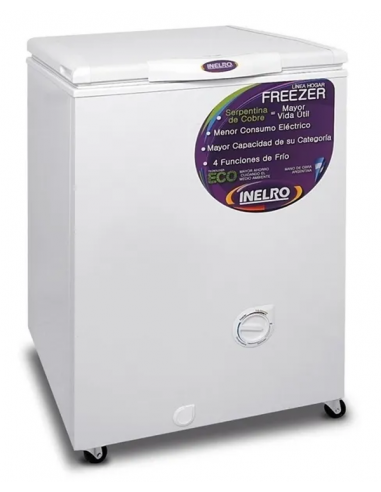 Freezer Horizontal Inelro FIH130 130Lts Blanco