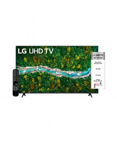 TV 60" LG 60UP7750 4k Procesador α5 Gen4